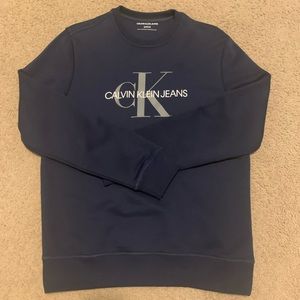 Calvin Klein Navy Crewneck